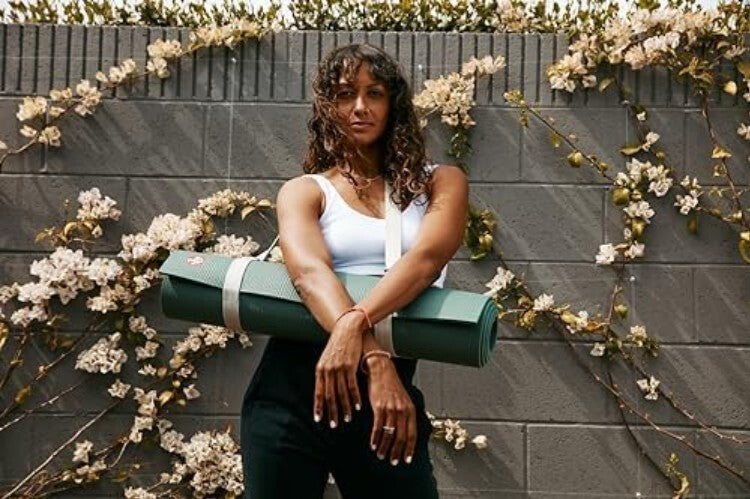 Handmade Non-Slip Yoga Mat - 71"x24" Durable PVC, Ideal for All Fitness