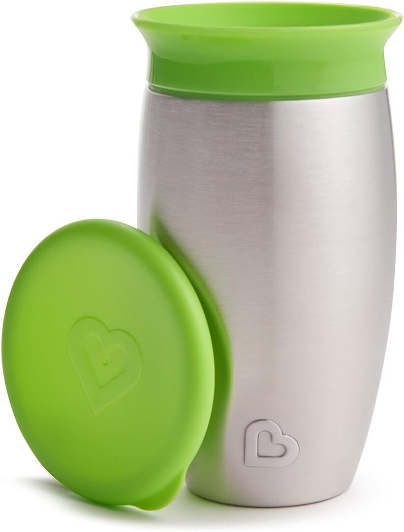 Blue/Green Miracle Insulated 360 Sippy Cup - Perfect for Active Toddlers