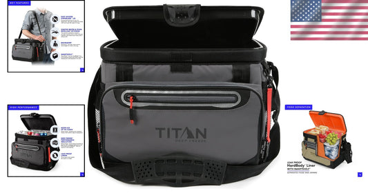 Deep Freeze Cooler with HardBody Liner - Perfect for Picnic, Fishing & Camping