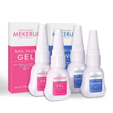 Load image into Gallery viewer, Professional Press-On Nail Glue Gel &amp; Fast Remover - Safe for Sensitive Nails