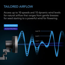 Load image into Gallery viewer, CLOUDRAY 6" Manual Swivel Fan - Ideal for Grow Tents with Tailored Airflow