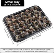 Load image into Gallery viewer, Premium Miniatures Transport Case – Adjustable Magnetic Trays for Organization