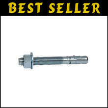 Load image into Gallery viewer, Durable 3/8" x 2-1/4" Zinc Plated Wedge Anchors - 50 Pack for Fast Installation