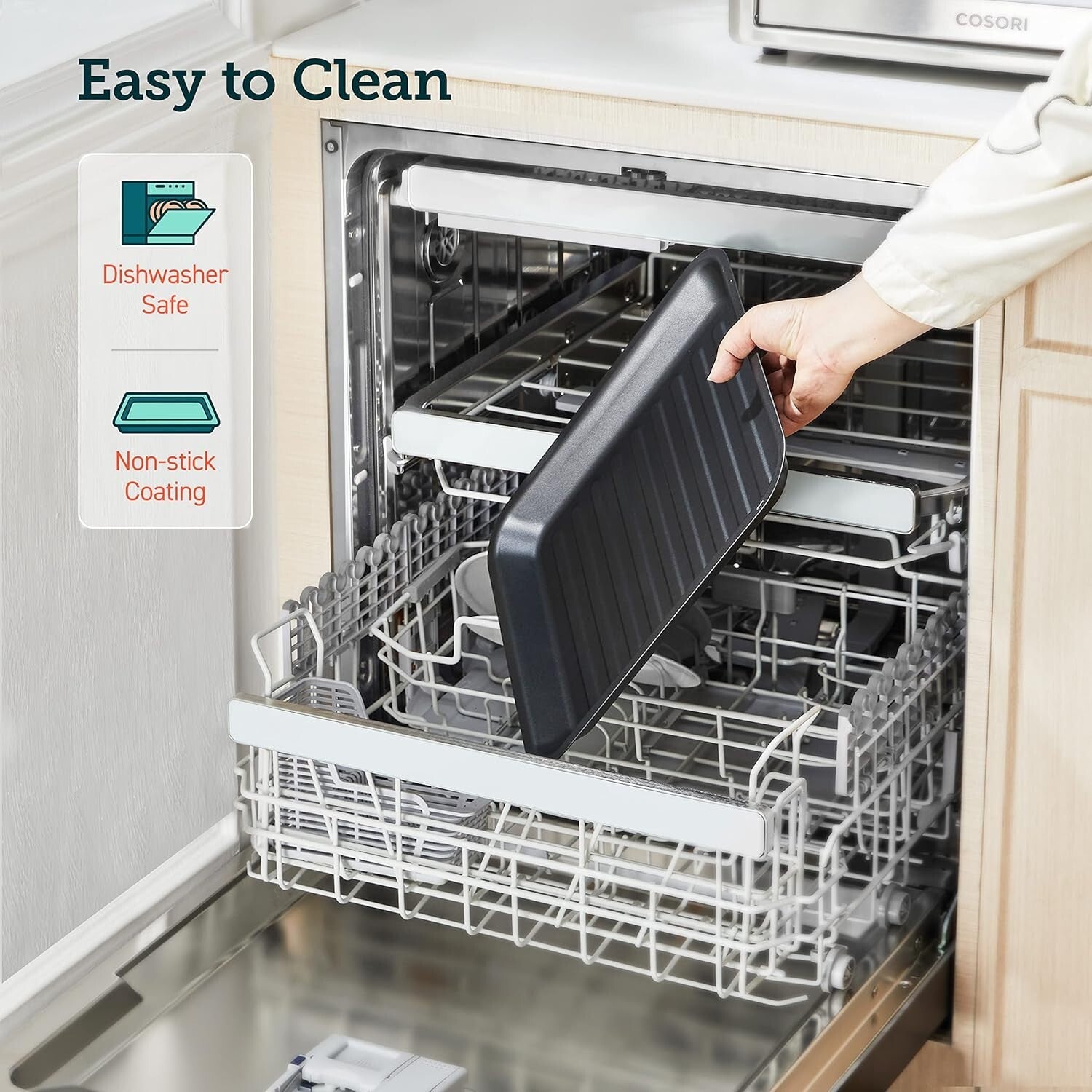 Elegant 12-in-1 Air Fryer Toaster Oven with Rotisserie – 134 Recipes Included