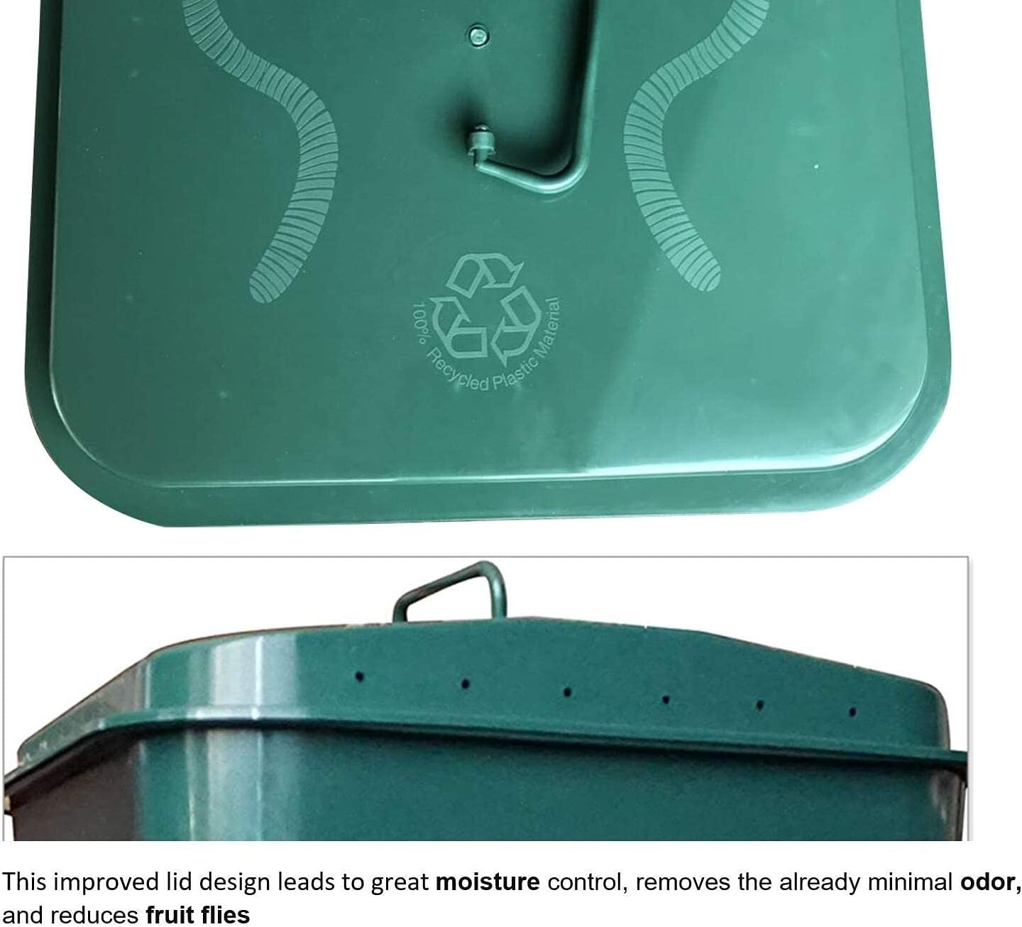 The Original Plus 5-Tray Worm Composter - Sustainable Indoor & Outdoor Solution