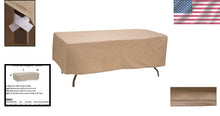 Load image into Gallery viewer, UV Resistant Weatherproof Table Cover for 80-84 Inch Oval/Rectangle Tables