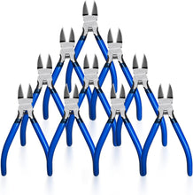 Load image into Gallery viewer, Flush Cutting Pliers 10 Pack - 6-Inch Wire Cutters for Jewelers and Crafters