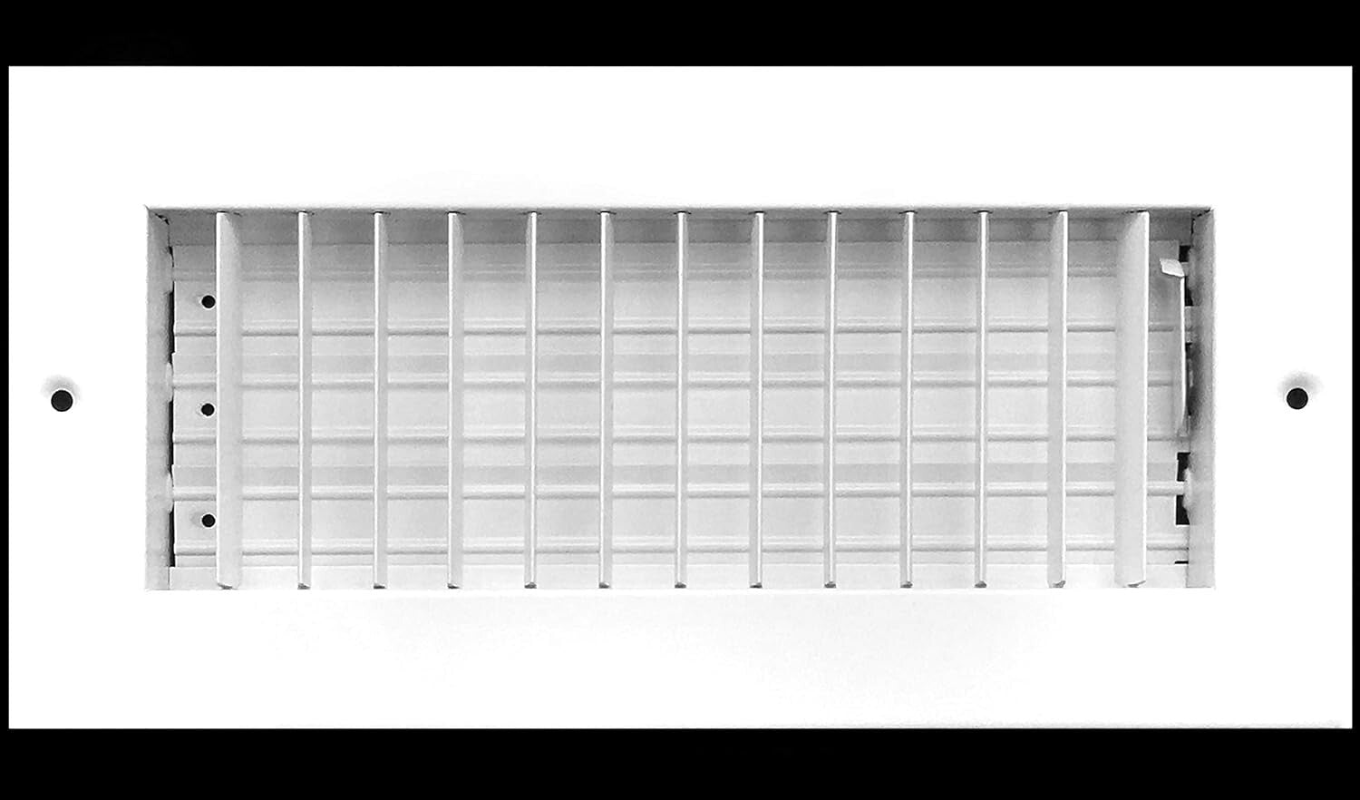 Durable 10''x4'' Adjustable HVAC Diffuser - Smooth Operation & Easy Installation