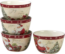 Load image into Gallery viewer, Enchanting 16-Piece Holiday Dinnerware Set by Susan Winget - Festive Table Decor