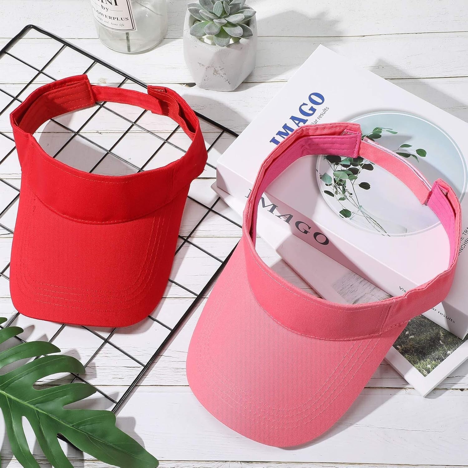 15-Pack Stylish Sun Visor Hats with Adjustable Fit - Perfect for Outdoor Sports