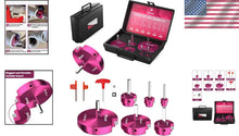 Load image into Gallery viewer, Versatile Aluminum PVC Pipe Reamer Kit with Carbide Inserts - 6 Sizes Included