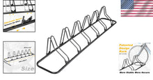 Load image into Gallery viewer, Sturdy Alloy Steel 6-Bike Stand with Optimized Holding Angle – Garage Solution