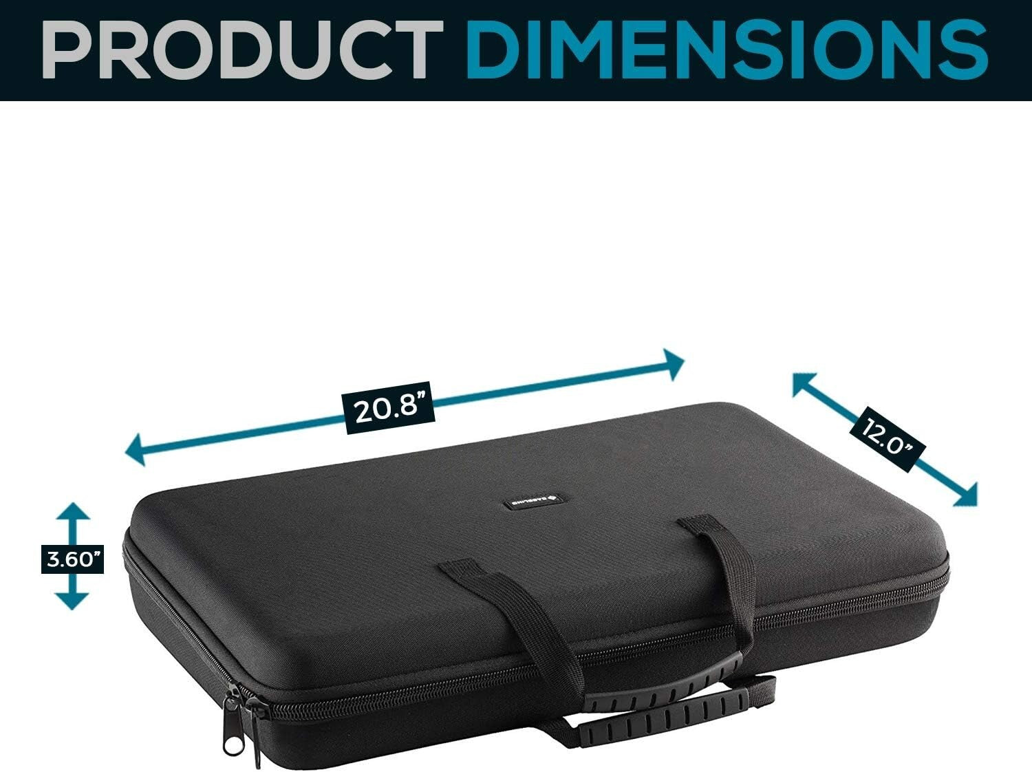 Compact Waterproof DJ Controller Case for Pioneer DDJ Series - Easy Carry Handle