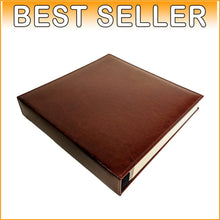 Load image into Gallery viewer, Elegant Vegan Leather Graduation Photo Album - 100 Pages &amp; Self-Adhesive Sheets