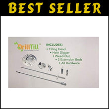 Load image into Gallery viewer, Drill Till 3-in-1 Gardening Tool Set – Ergonomic Solution for Weeding &amp; Tilling