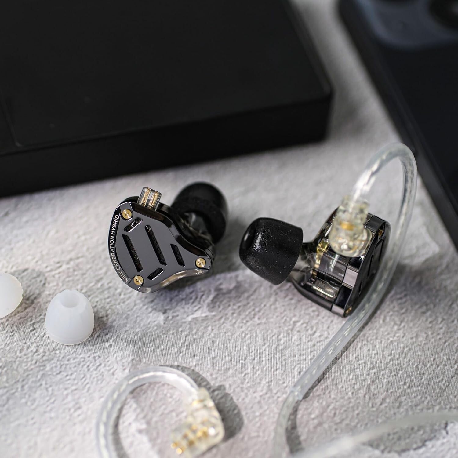 Audiophile Hybrid Wired Earbuds with Advanced Tuning and Precision Sound Quality