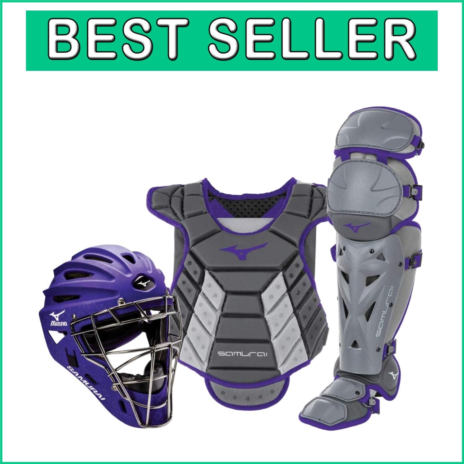 Women's Samurai Catcher's Gear Set - Complete Protection for Softball Players
