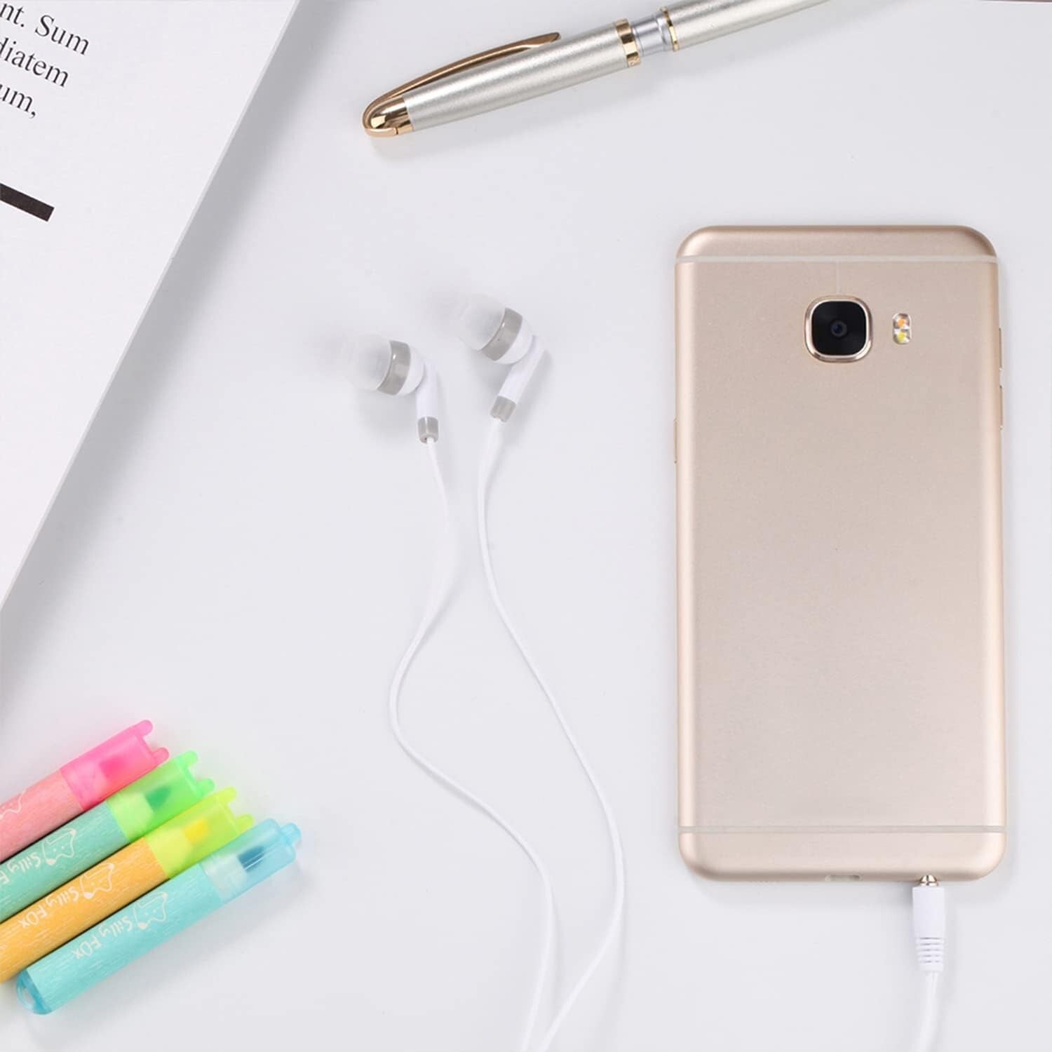 Affordable 100 Pack Earbuds with Rounded Tips - Perfect for Promotions & Gifting