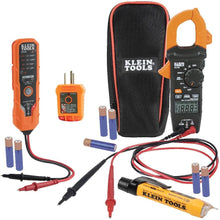 Load image into Gallery viewer, Versatile Electrical Test Kit with Non-Contact Voltage Detector &amp; Storage Pouch