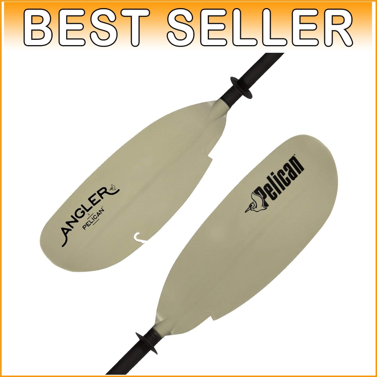 Lightweight Kayak Fishing Paddle - Adjustable Aluminum Shaft & Fiberglass Blades