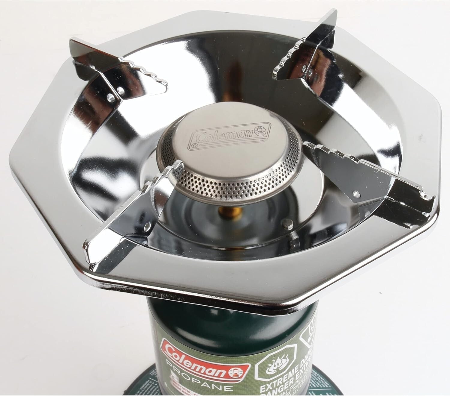 Efficient Camping Stove with 10,000 BTUs & Pressure Regulator for Outdoors