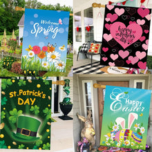 Load image into Gallery viewer, 12 Seasonal Yard Flags - UV Resistant, Double-Sided 28x40 Inch for Outdoor Bliss