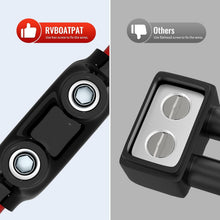 Load image into Gallery viewer, Quick Connect Dual Port Electrical Connectors for 1/0-14 AWG Wires - 6 Count