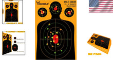 Load image into Gallery viewer, Heavy-Duty Splatter Targets - 50 Pack, 12x18 Inch for Target Shooting Excellence