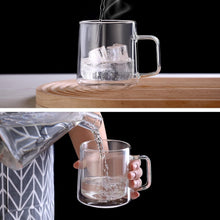 Load image into Gallery viewer, Stylish 12oz Clear Double Wall Espresso Mugs - Elegant Coffee Set for Gifting