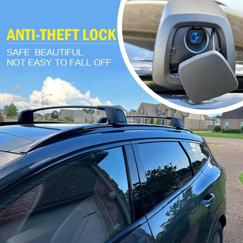 Durable Aerodynamic Roof Cross Bars for Hyundai Tucson 2022-2025 Models