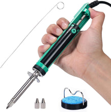Load image into Gallery viewer, Solder Removal Pump &amp; Electric Iron with Multi-Size Nozzles for Efficient Repair