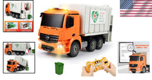 Load image into Gallery viewer, Benz Licensed Remote Control Garbage Truck Toy with Lights &amp; Sounds - 1/20 Scale