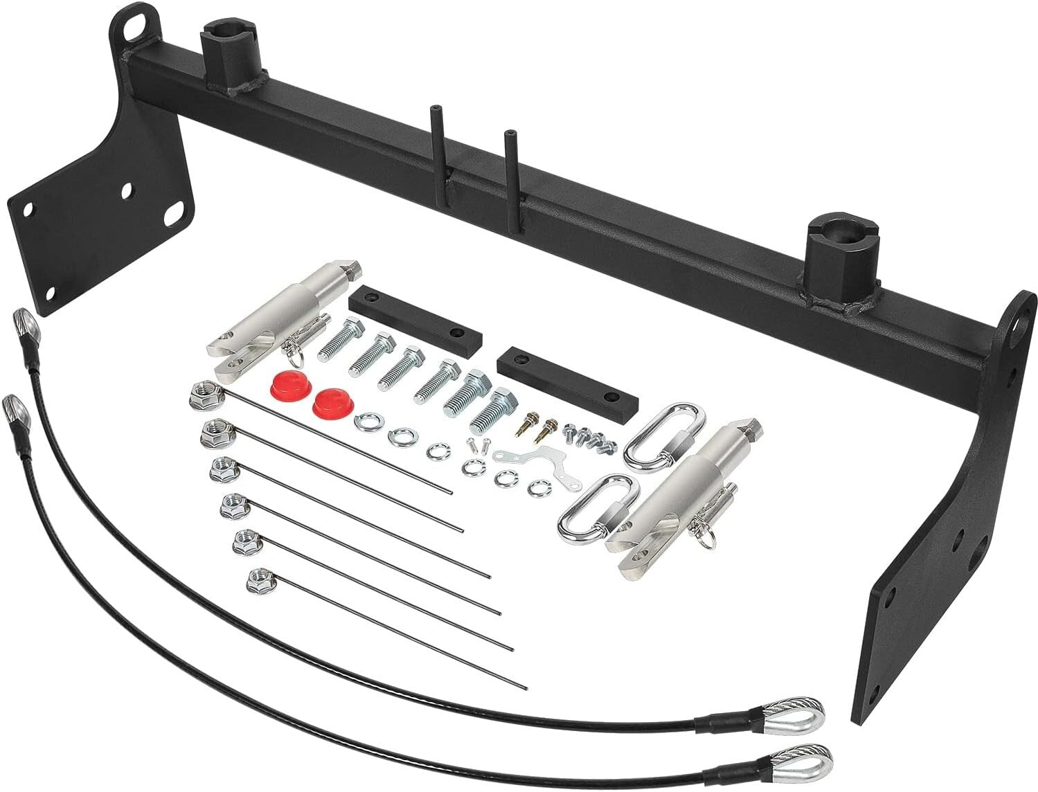 Easy Install Jeep Wrangler Tow Bar Base Plate - Perfect Fit for JK JKU 2007-2018