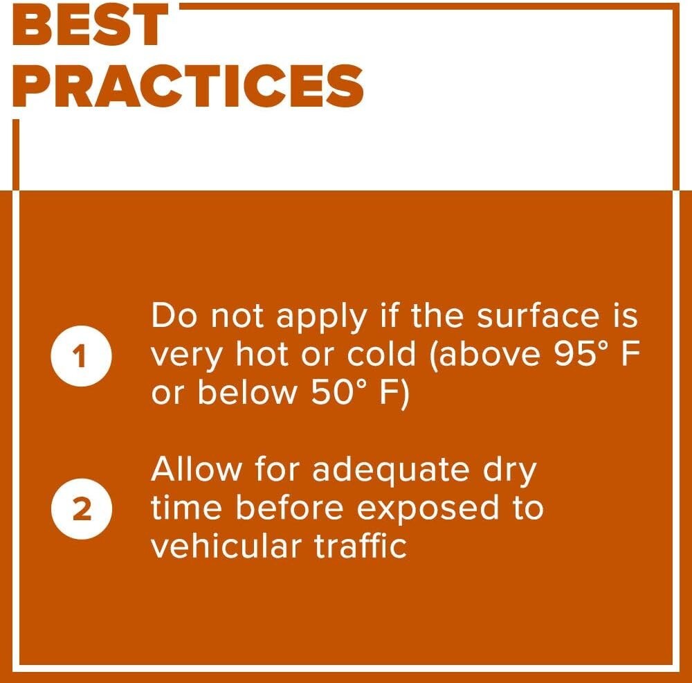 Interior/Exterior 1 Gallon Matte Black Traffic Line Marking Paint - Fast-Drying