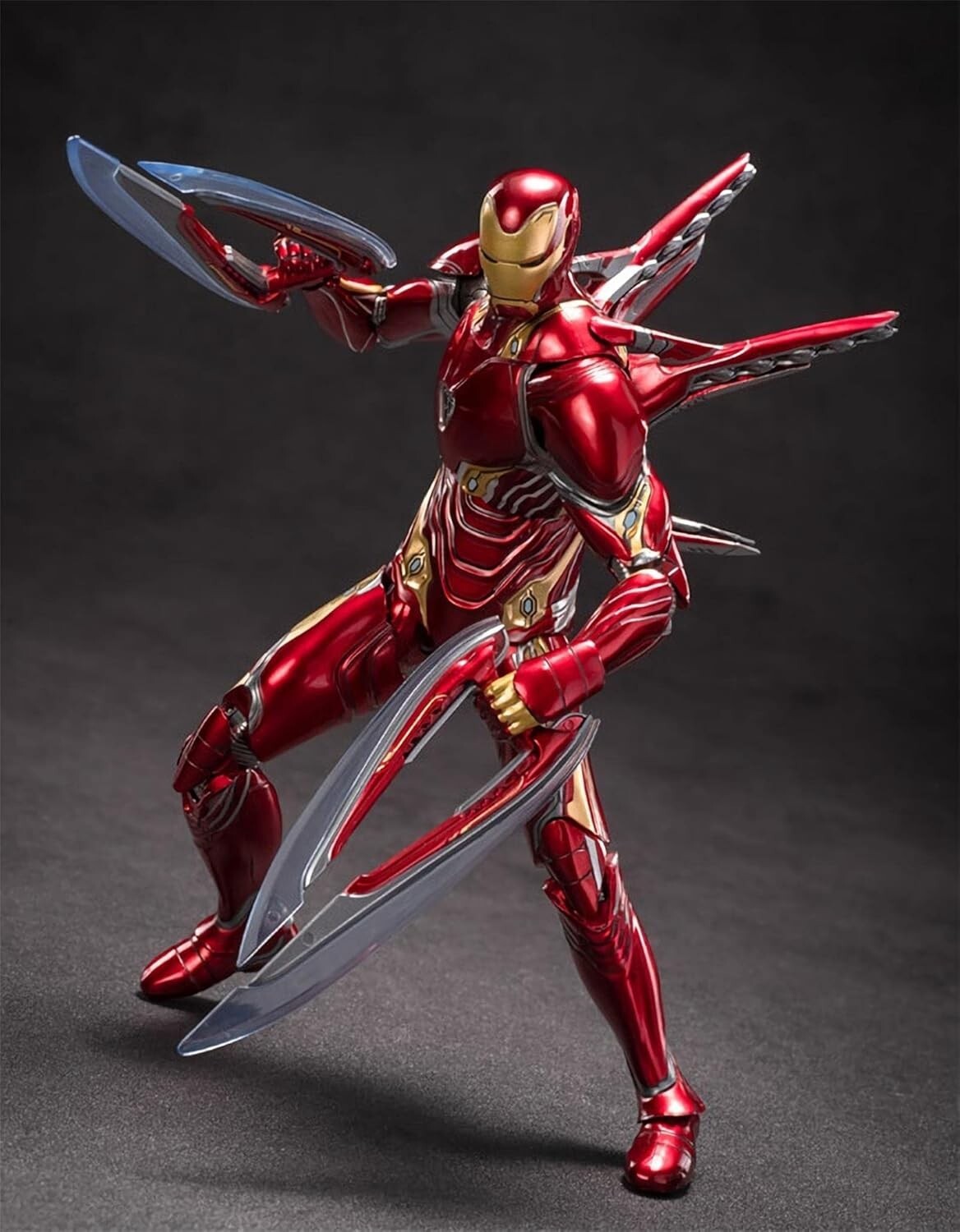 Ironman MK50 7-Inch Deluxe Figure - Multi-Joint Action & Eco-Friendly Design