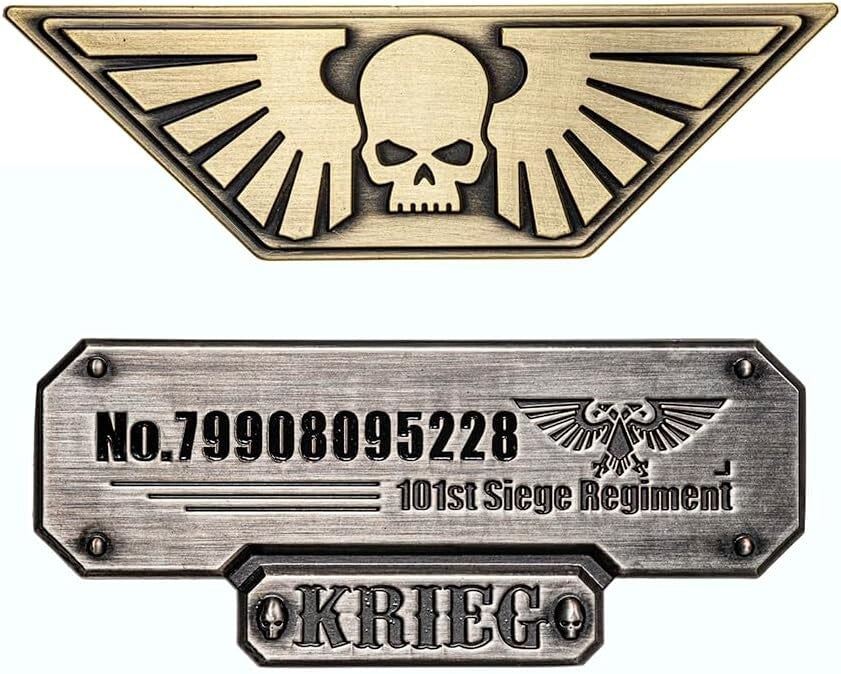 Astra Militarum Death Korps Warhammer 40K Backpack - Durable & Spacious