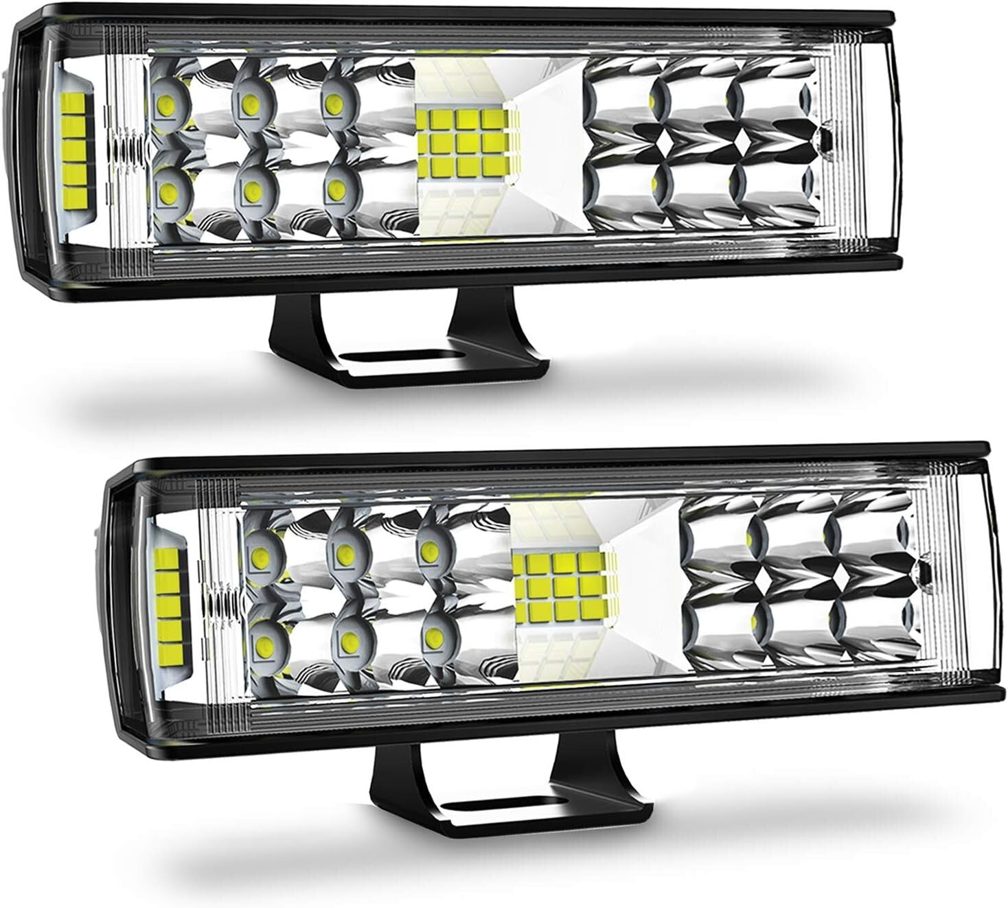 7-Inch LED Light Bar - 5500LM Waterproof Spotlights for Off-Road Adventures