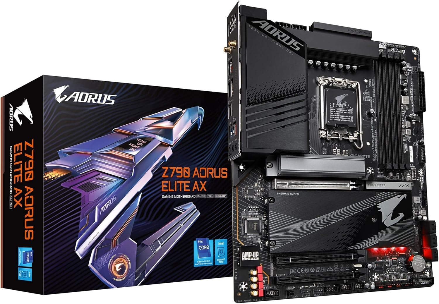 Advanced Gaming Motherboard: LGA 1700 Socket, Quad M.2 & Enhanced Thermal Design