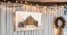 Load image into Gallery viewer, Beautiful 28x20 Rustic Barn Canvas Wall Art - Ready to Hang Farmhouse Charm