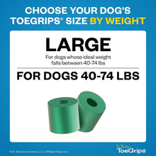 Load image into Gallery viewer, GripZone Technology Large Dog Grippers - 20 Counts for Safe Indoor/Outdoor Use