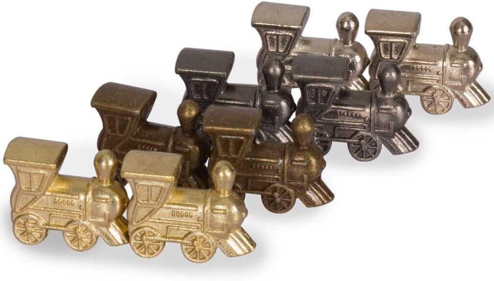 Deluxe Mexican Train Set - 91 Double 12 Dominoes with Stylish Storage Case