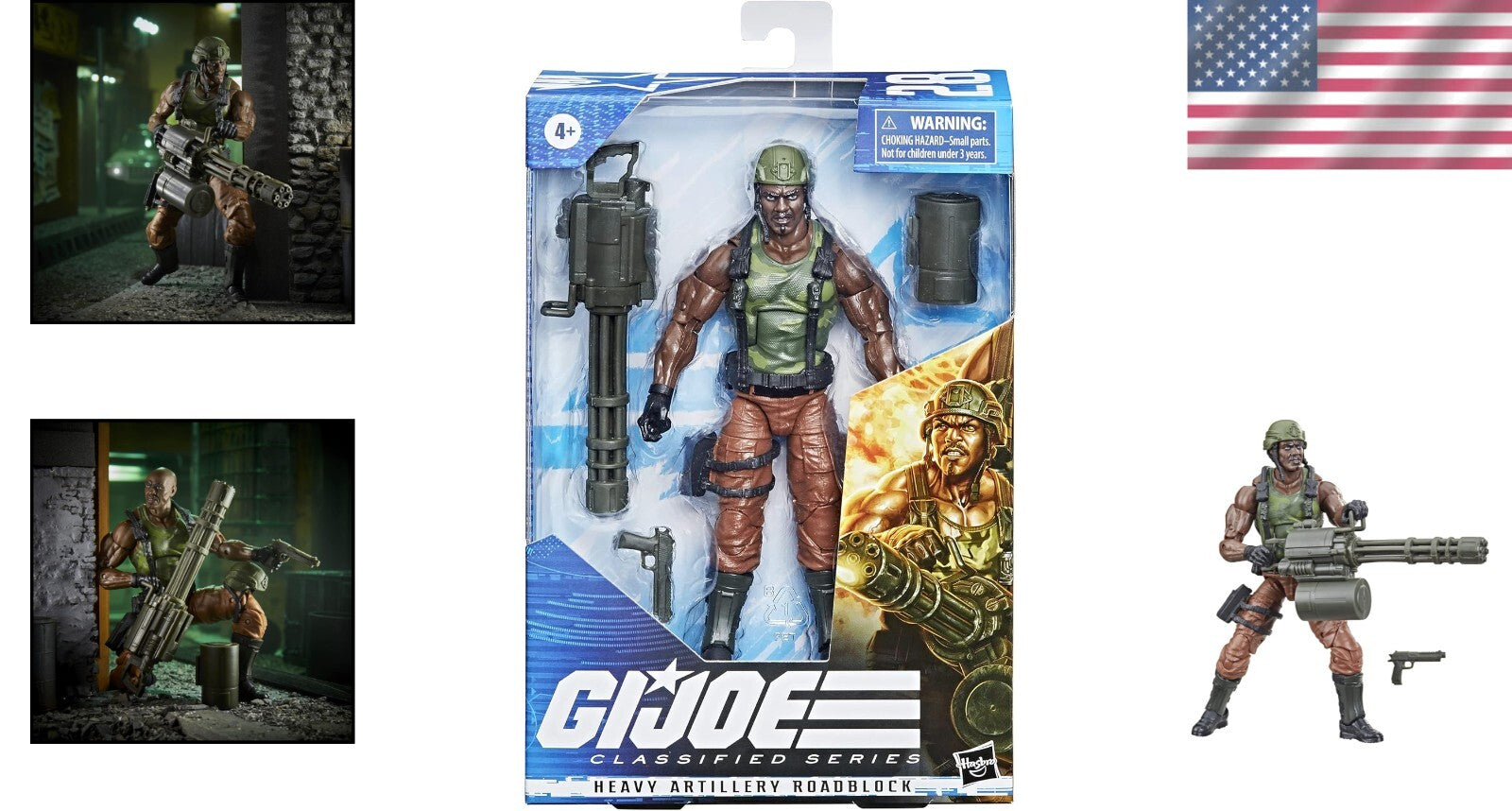 Collectible G.I. Joe 6-Inch Roadblock Action Figure - Articulated & Detailed