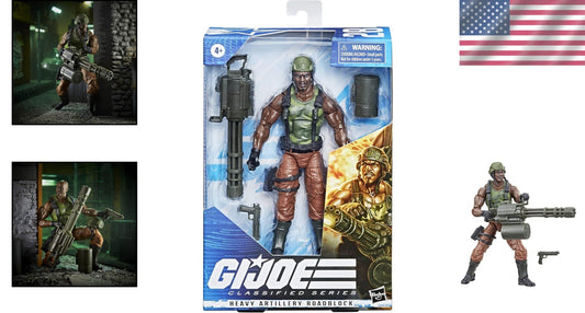 Collectible G.I. Joe 6-Inch Roadblock Action Figure - Articulated & Detailed