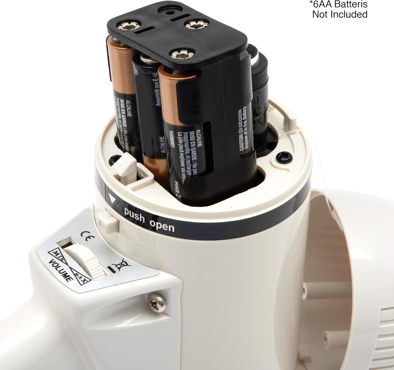 Compact 800-Yard Megaphone with Siren - Ideal for Emergencies and Gatherings