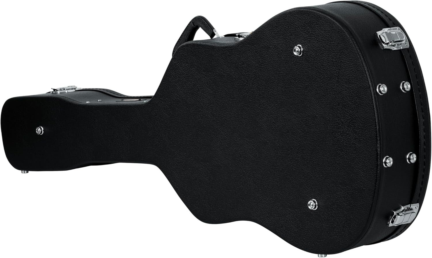 Padded Hard-Shell Guitar Case for 6/12 String Dreadnoughts – Secure & Elegant
