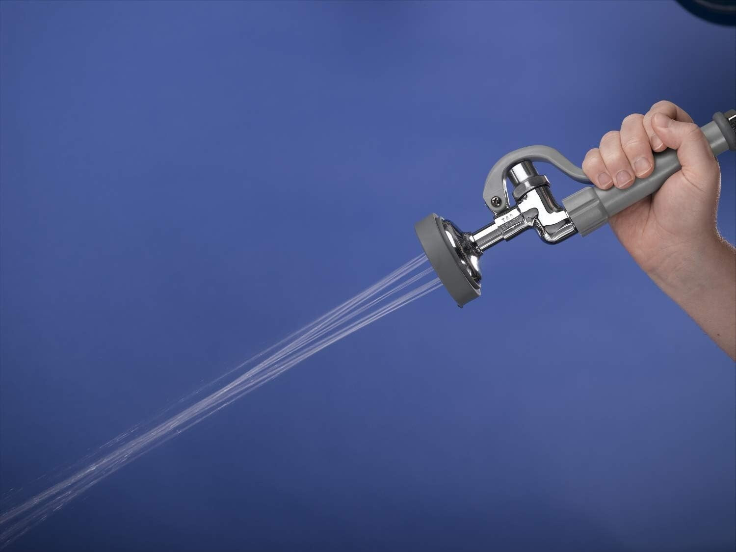 Water-Efficient Chrome Commercial Kitchen Spray Valve - 1.15 GPM Performance