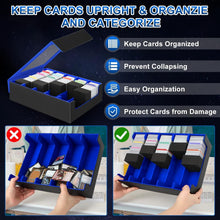 Load image into Gallery viewer, Multi-Functional Trading Card Storage Case with Removable Lid &amp; Magnetic Closure