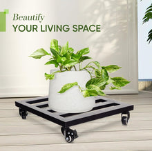 Load image into Gallery viewer, Rustproof Rolling Plant Stand with Locking Wheels - 14 Inch, 385 lbs Capacity