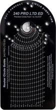 Load image into Gallery viewer, Jasper 240 Circle Cutter Router Guide - 276 Sizes, Easy Install for All Routers