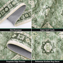 Load image into Gallery viewer, 3-Piece Kitchen Rug Set with Runner - Non-Slip and Machine Washable Design